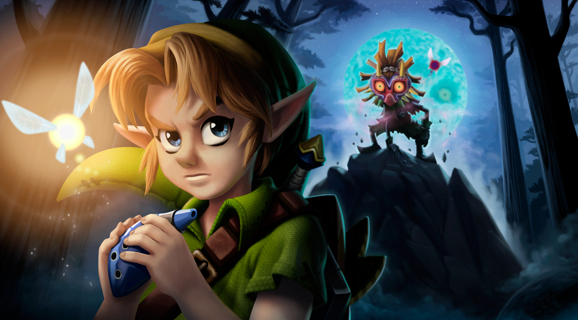 Téléchargez gratuitement l'image The Legend Of Zelda: Majora's Mask, Zelda, Jeux Vidéo sur le bureau de votre PC