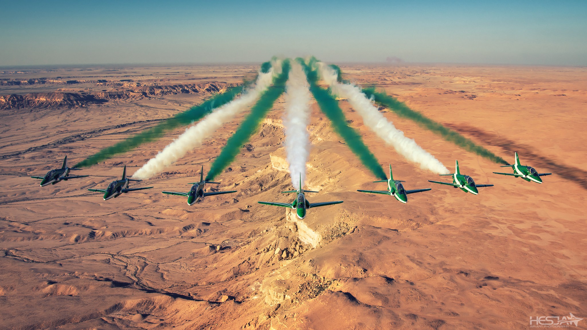 Скачати мобільні шпалери Пустеля, Літак, Військовий, Авіашоу, Bae Systems Hawk, Військова Авіація безкоштовно.