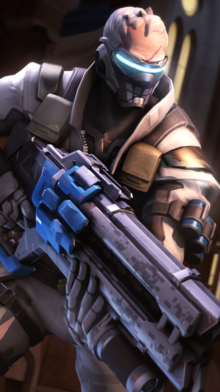 Download mobile wallpaper Overwatch, Video Game, Soldier: 76 (Overwatch) for free.