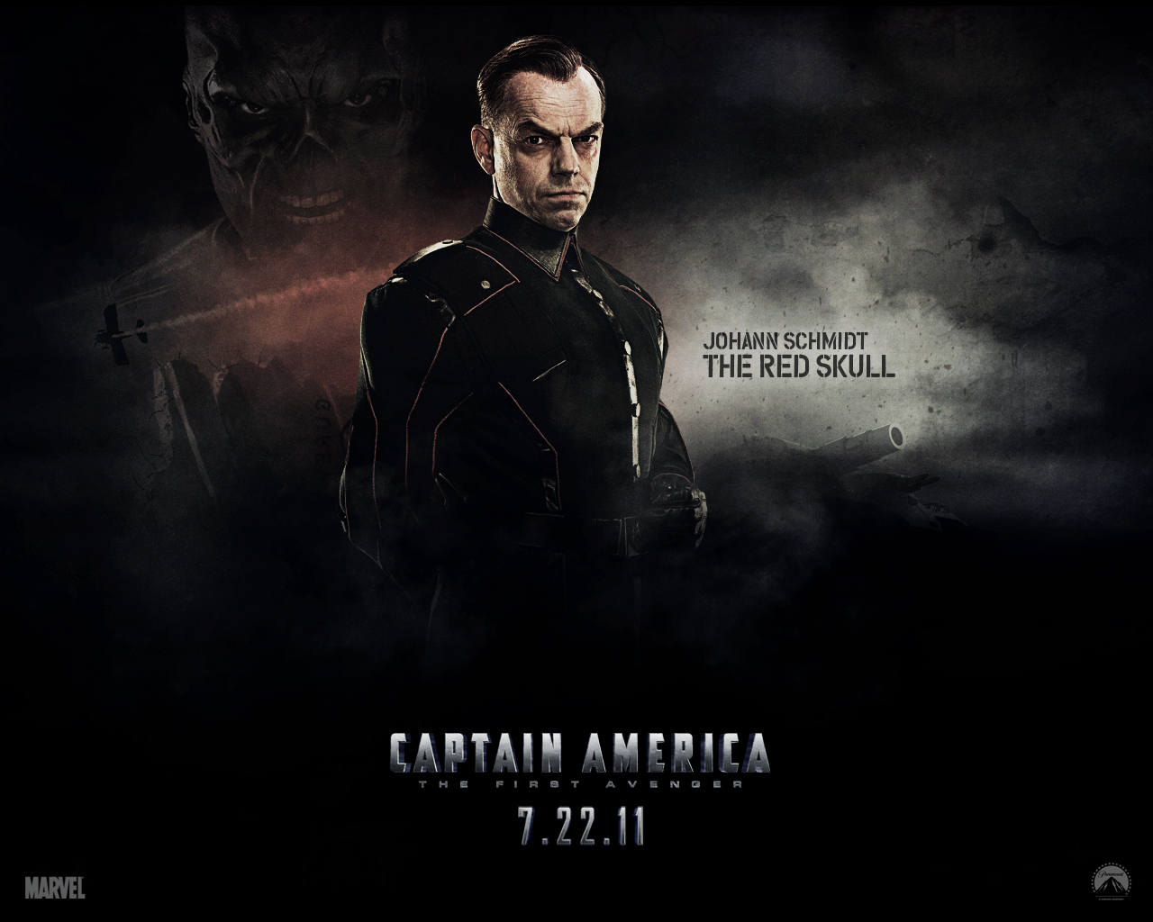 1463664 télécharger le fond d'écran film, captain america: first avenger, hugo tissage, crâne rouge (marvel comics) - économiseurs d'écran et images gratuitement