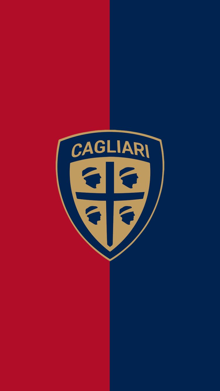 Handy-Wallpaper Sport, Fußball, Logo, Emblem, Cagliari Calcio kostenlos herunterladen.