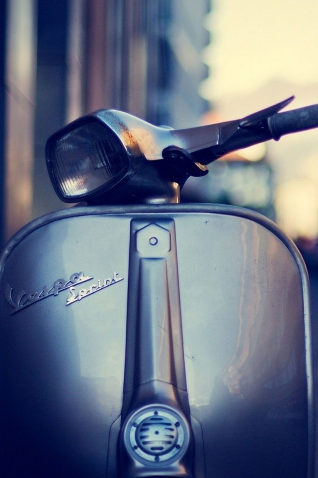 Download mobile wallpaper Motorcycle, Scooter, Vespa, Vehicles for free.