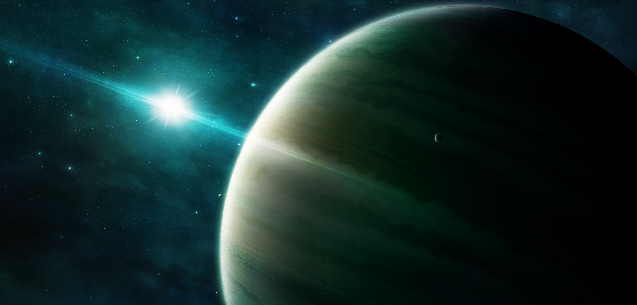 Download mobile wallpaper Sci Fi, Planet Rise for free.