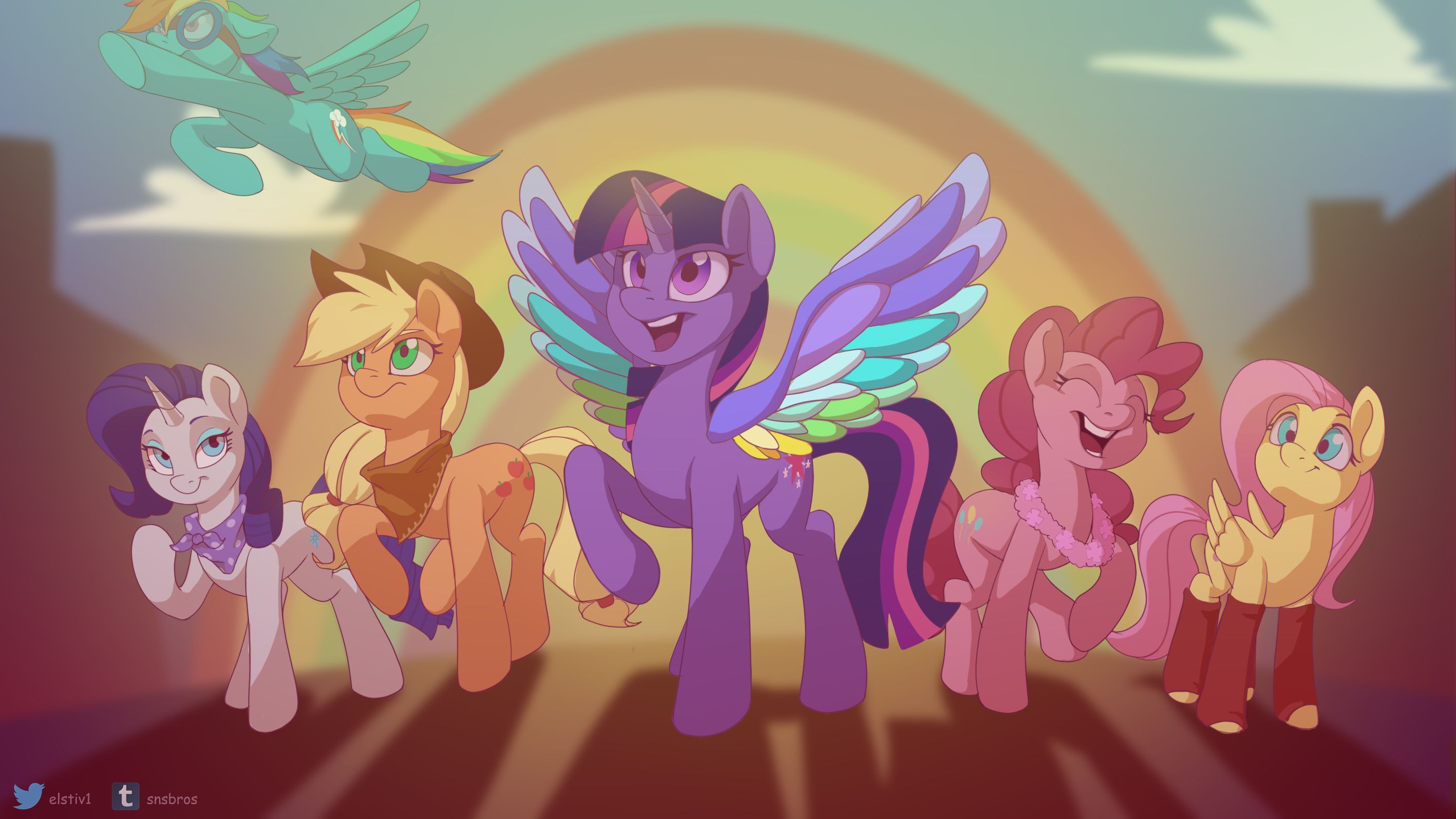 Melhores papéis de parede de My Little Pony: A Viagem Da Rainbow para tela do telefone