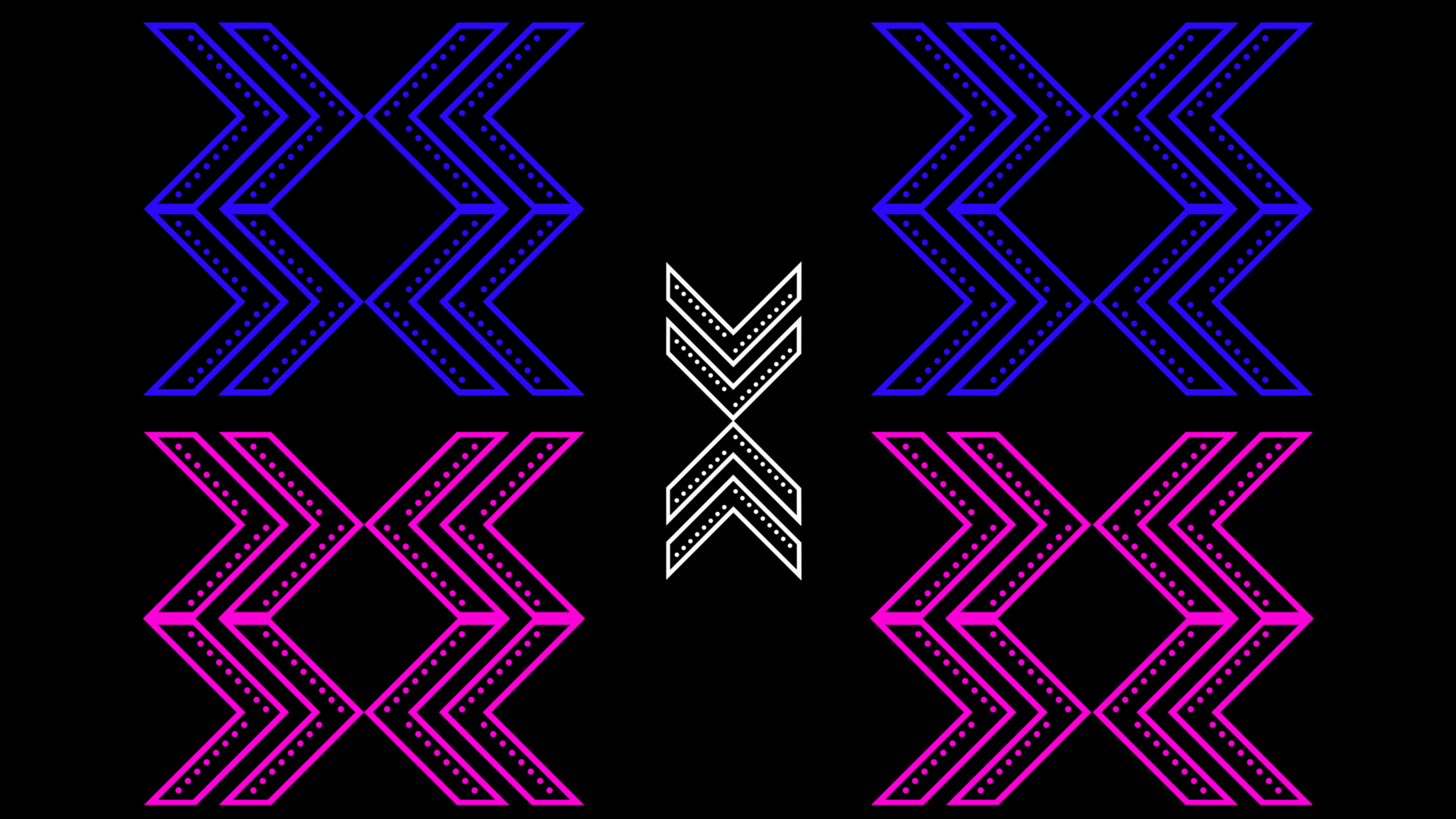 abstract, shapes, chevron, colorful, geometry, zigzag
