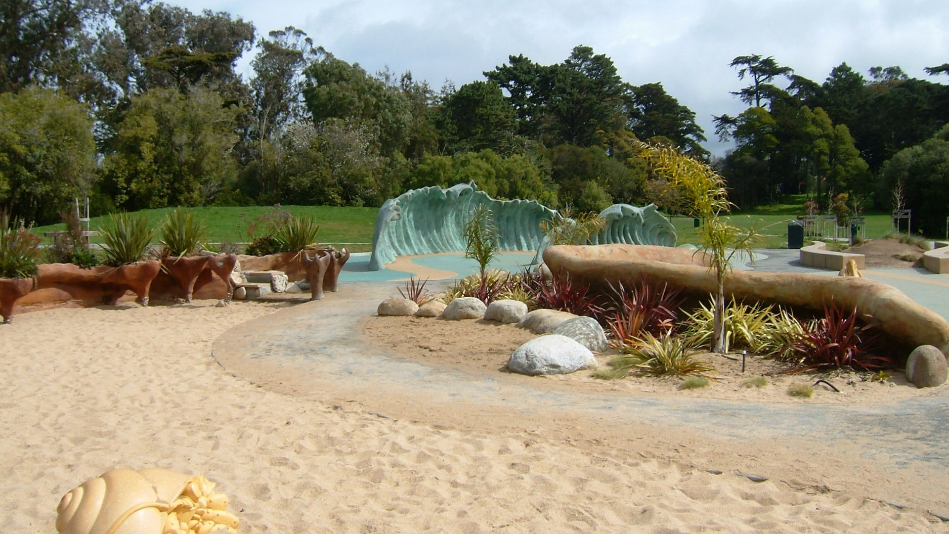 Laden Sie das Menschengemacht, Golden Gate Park-Bild kostenlos auf Ihren PC-Desktop herunter