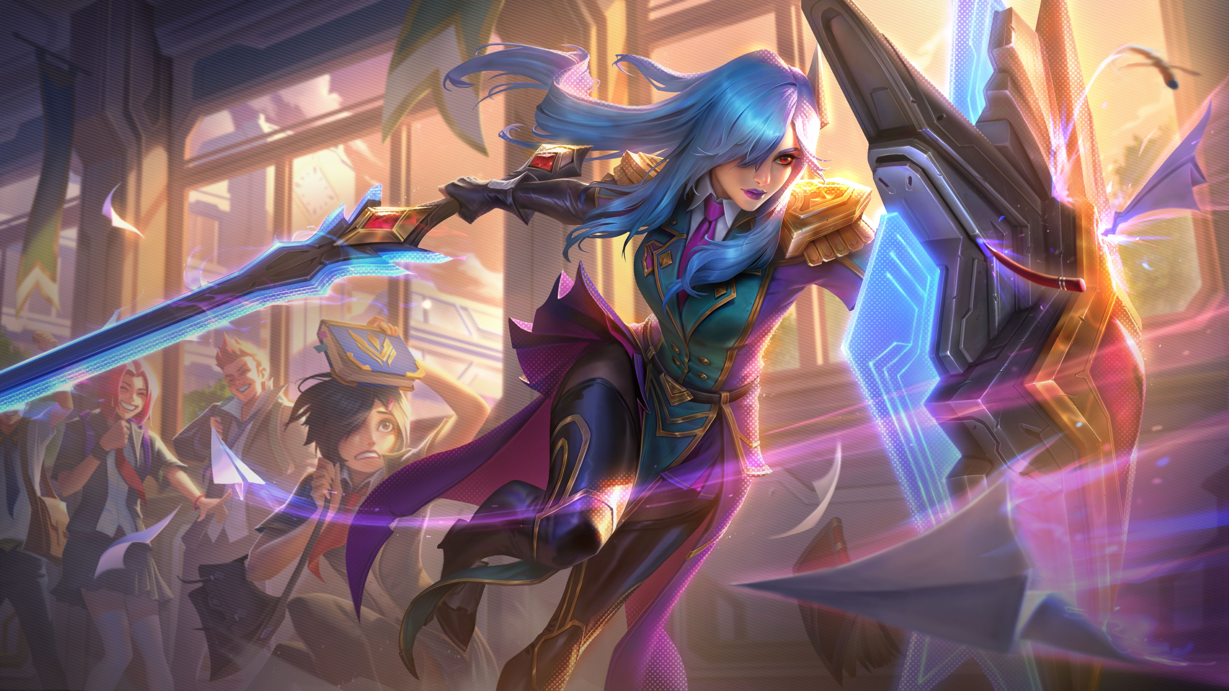 Download mobile wallpaper League Of Legends, Video Game, Leona (League Of Legends) for free.