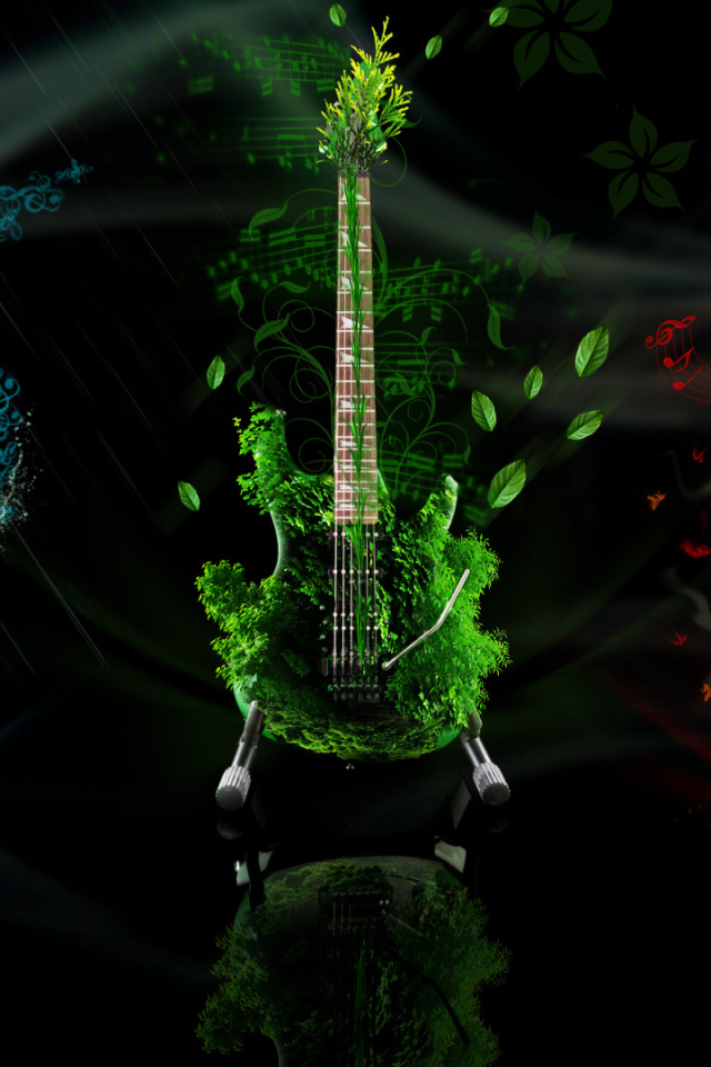 Download mobile wallpaper Music, Guitar for free.