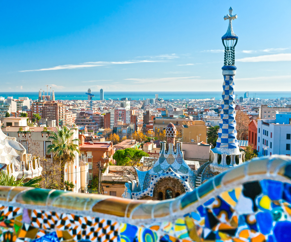 無料モバイル壁紙都市, バルセロナ, マンメイドをダウンロードします。