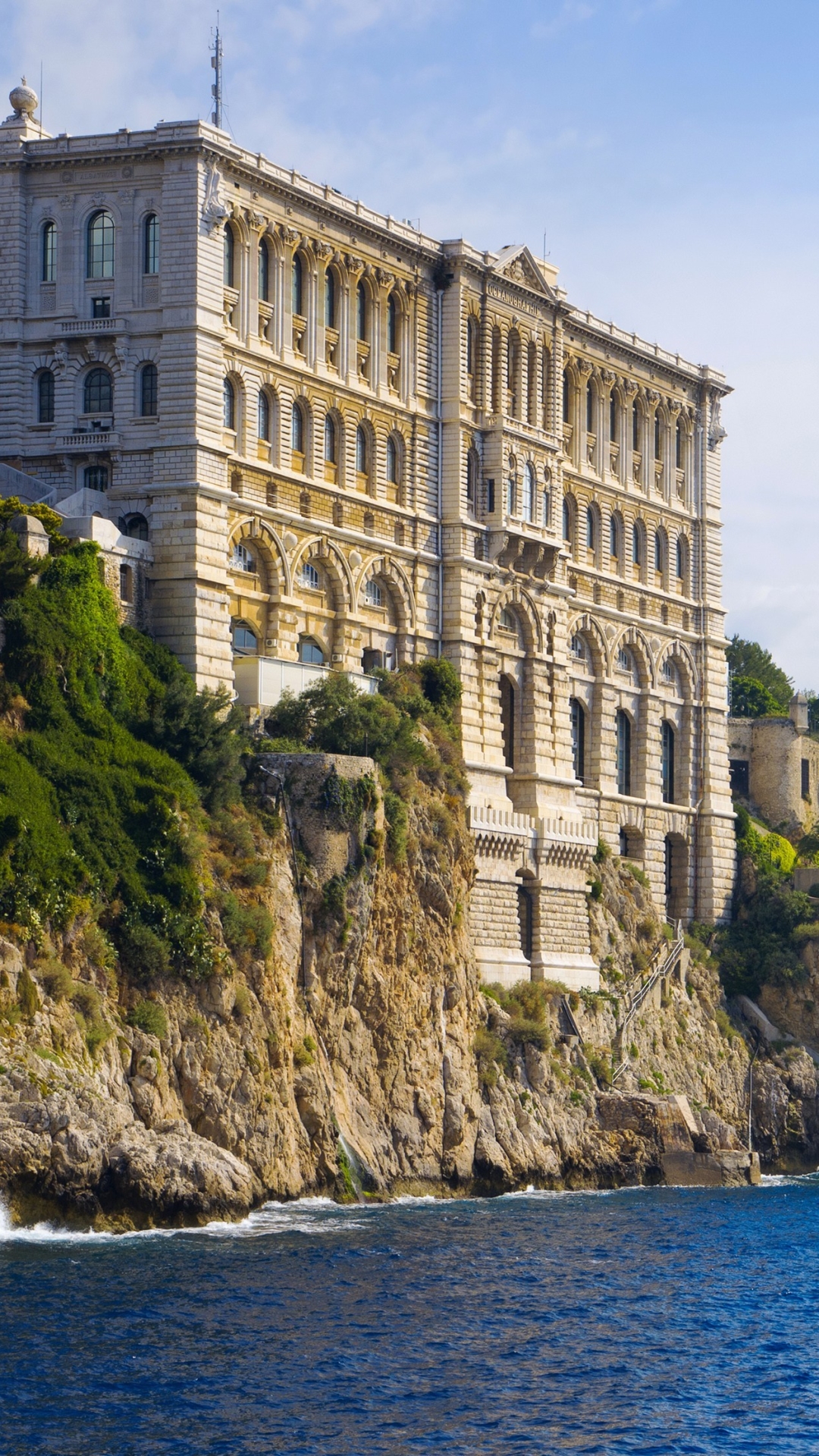 Завантажити шпалери Океанографічний Музей Монако на телефон безкоштовно