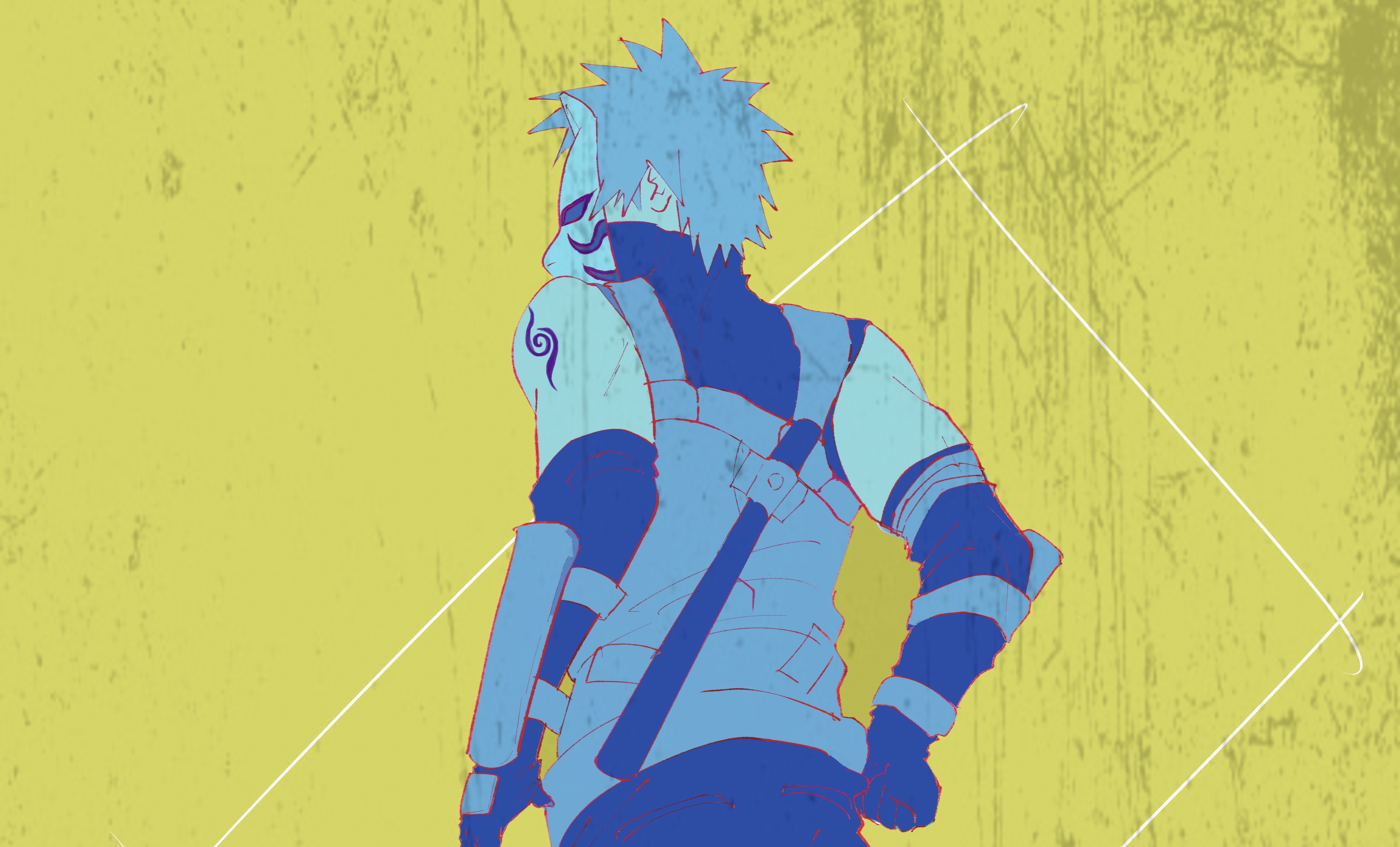 Baixar papel de parede para celular de Anime, Naruto, Kakashi Hatake gratuito.