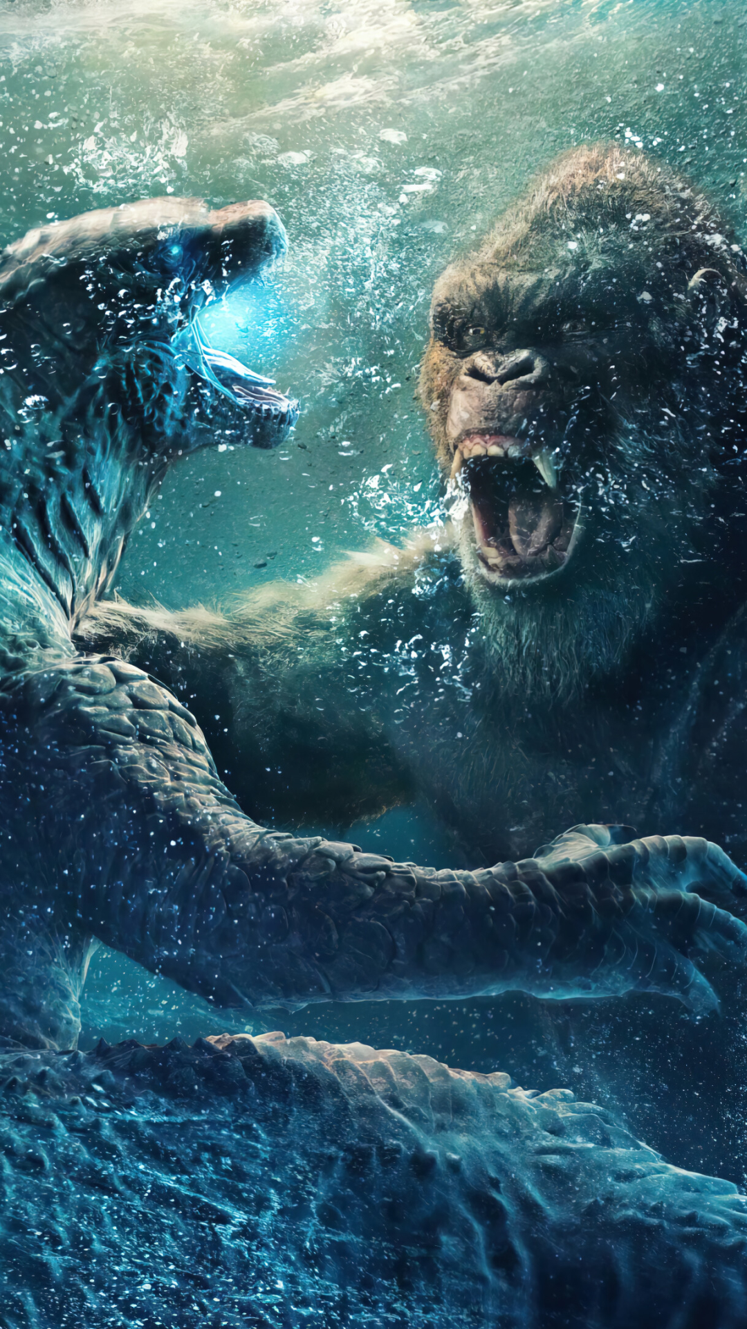 Handy-Wallpaper Filme, König Kong, Godzilla Vs Kong kostenlos herunterladen.