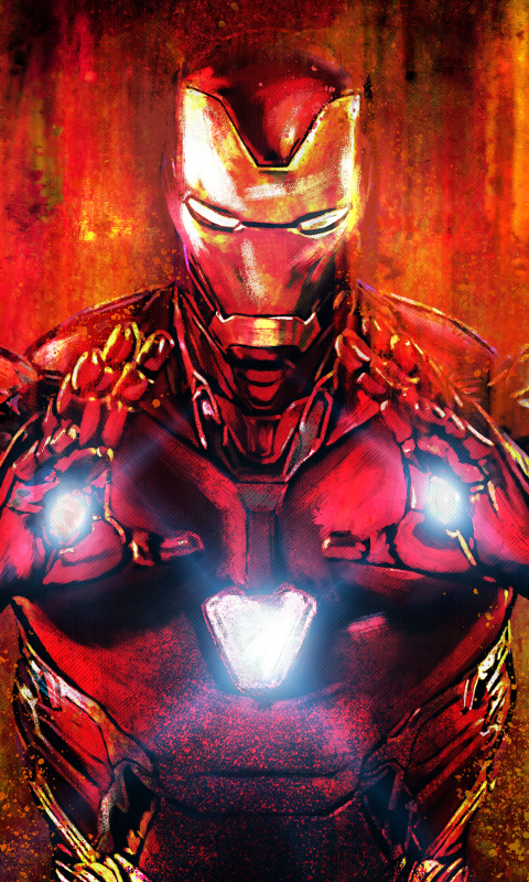 Handy-Wallpaper Iron Man, Comics kostenlos herunterladen.