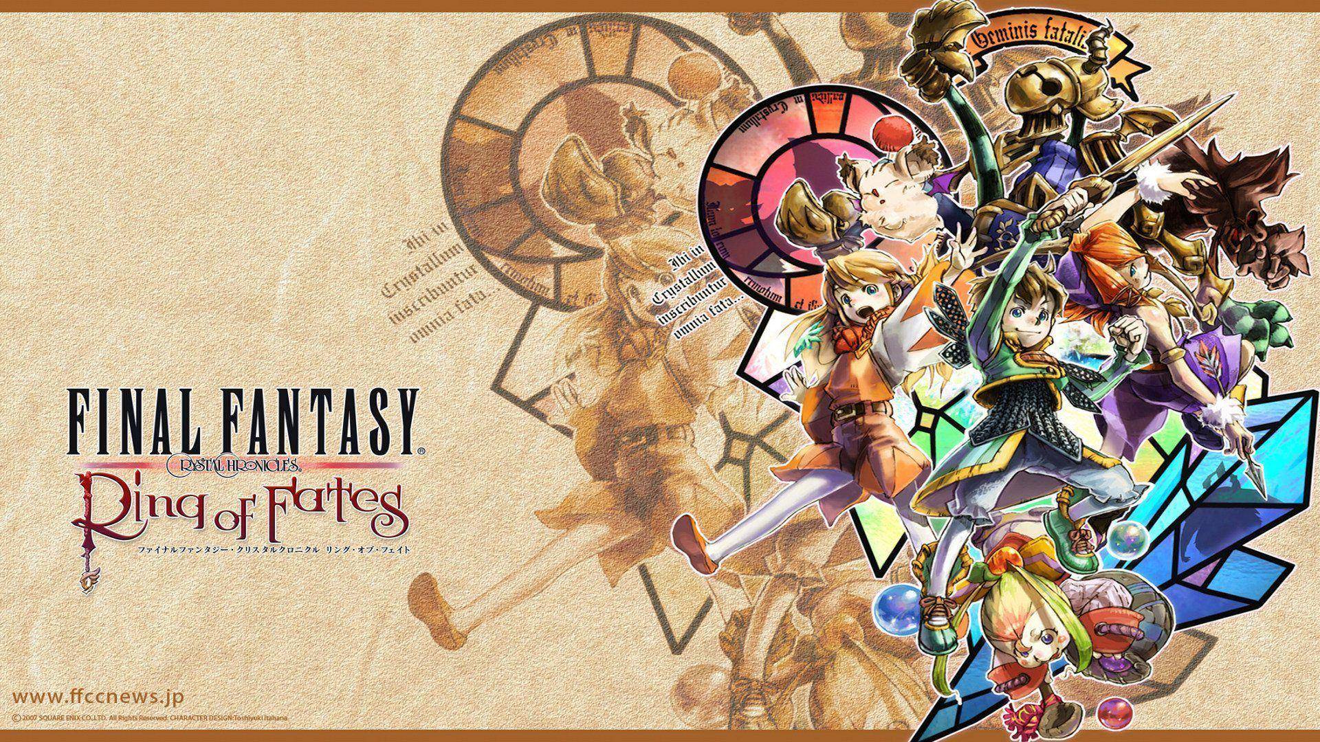 Популярні заставки і фони Final Fantasy Crystal Chronicles на комп'ютер