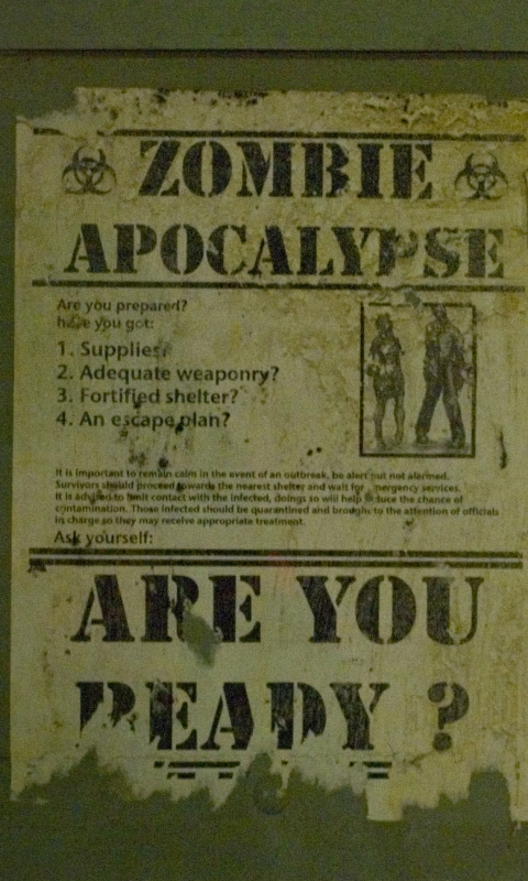 Handy-Wallpaper Düster, Zombie kostenlos herunterladen.