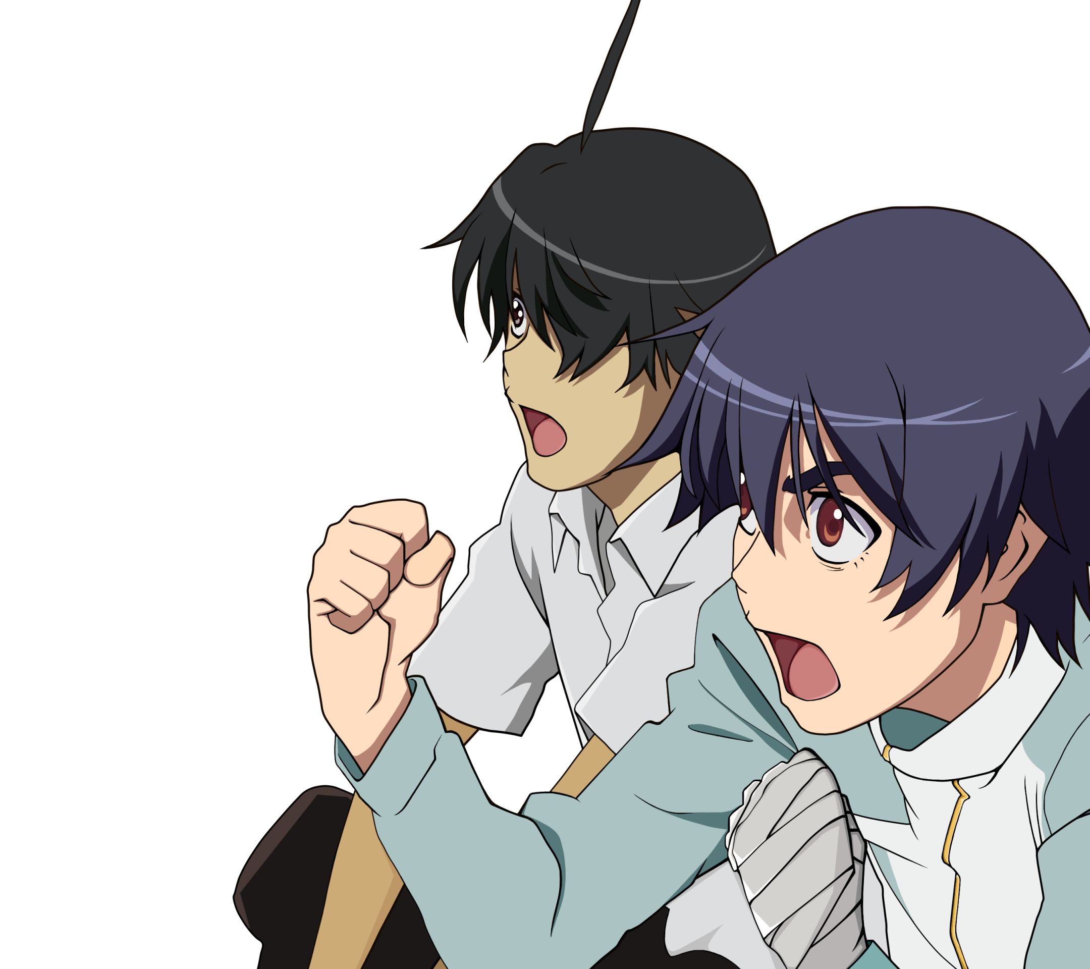 Baixar papel de parede para celular de Anime, Monogatari (Série), Suruga Kanbaru, Koyomi Araragi gratuito.