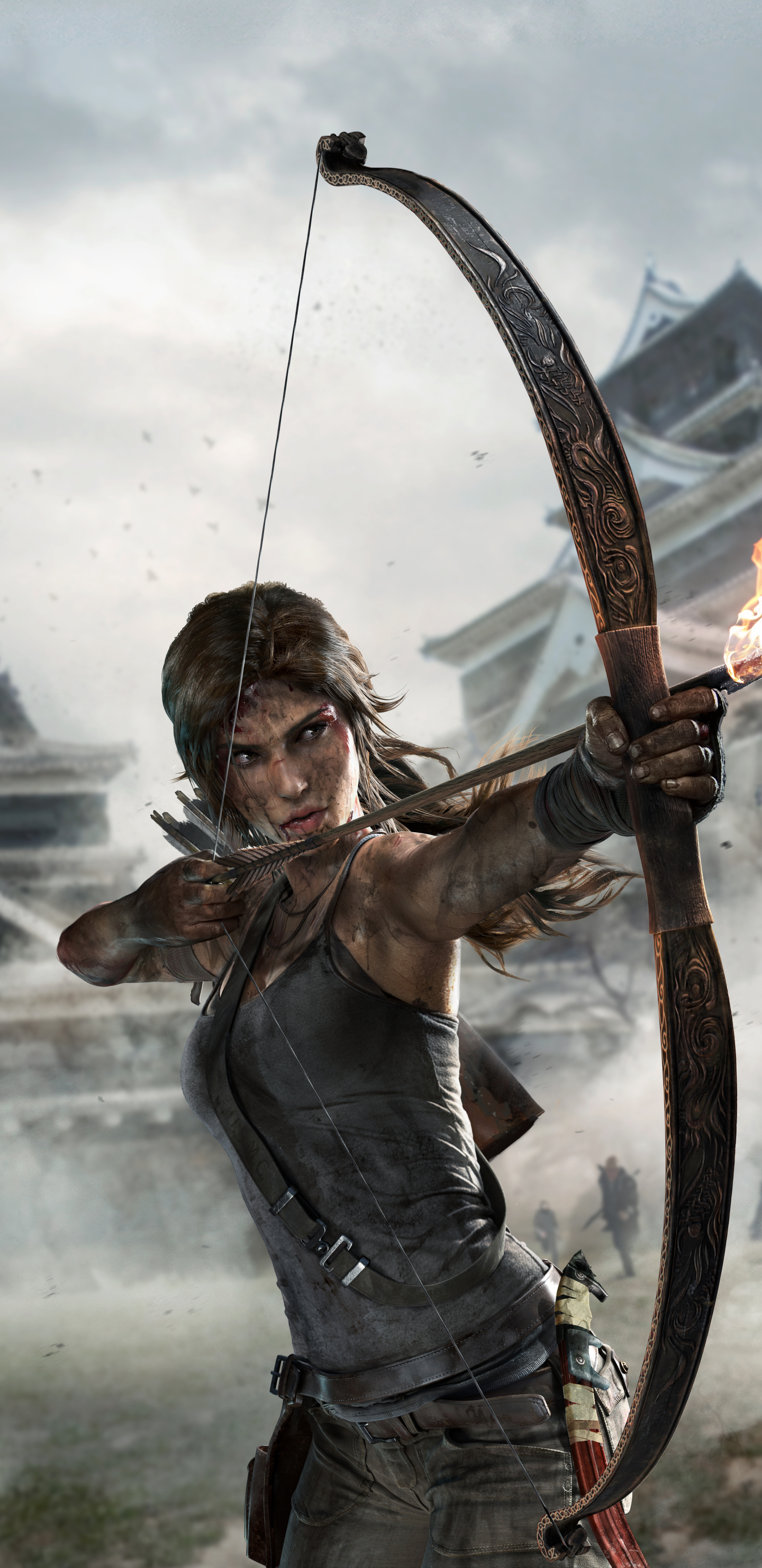 Baixar papel de parede para celular de Tomb Raider, Arco, Videogame, Mulher Guerreira, Lara Croft gratuito.