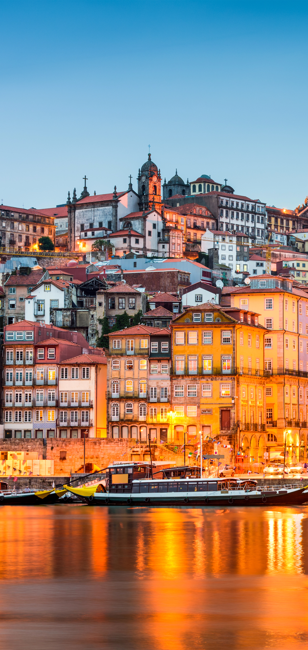 無料モバイル壁紙都市, 家, 街, 光, カラフル, ポルトガル, ポルト, 建築, マンメイドをダウンロードします。