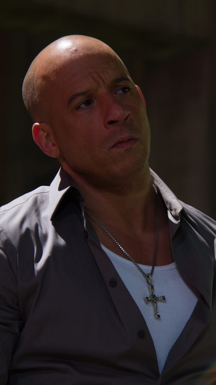 Descarga gratuita de fondo de pantalla para móvil de Vin Diesel, Películas, Toretto Dominic, Fast & Furious: Aún Más Rápido, Rápidos Y Furiosos 7.