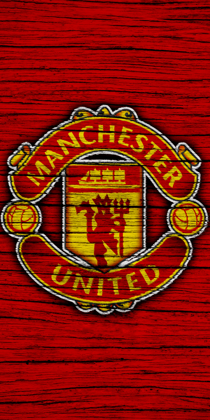 Download mobile wallpaper Sports, Logo, Soccer, Manchester United F C for free.