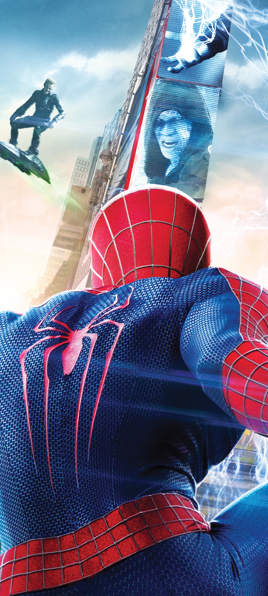 Handy-Wallpaper Filme, Spider Man, Peter Parker, The Amazing Spider Man 2: Rise Of Electro kostenlos herunterladen.