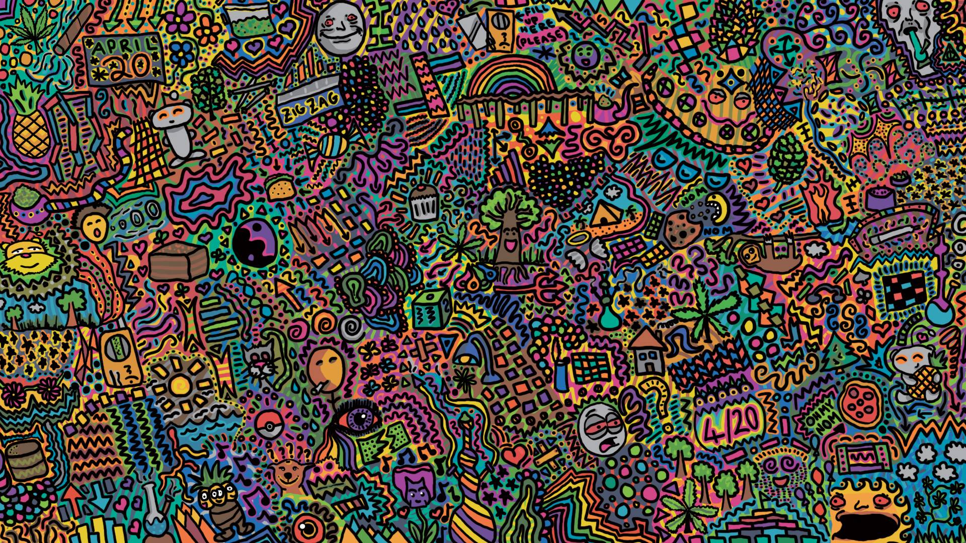 Download mobile wallpaper Artistic, Psychedelic for free.