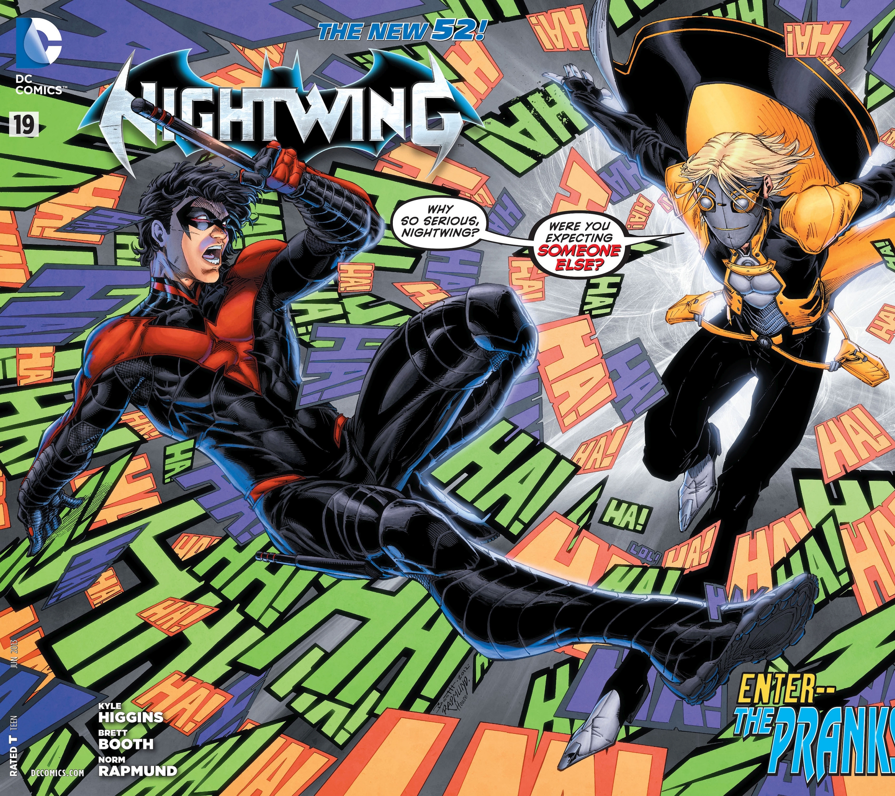 Free download wallpaper Comics, Dc Comics, Nightwing on your PC desktop