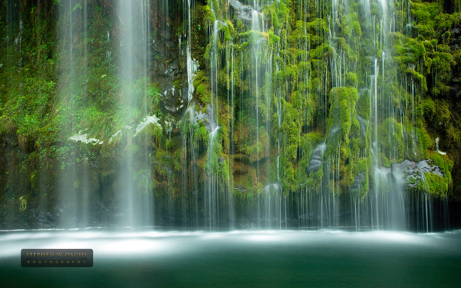 Download mobile wallpaper Mossbrae Falls, Waterfalls, Earth for free.