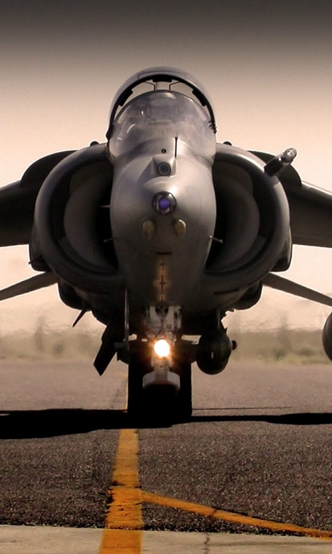 Скачати мобільні шпалери Військовий, Реактивний Винищувач, Mcdonnell Douglas Av 8B Harrier Ii, Реактивні Винищувачі безкоштовно.
