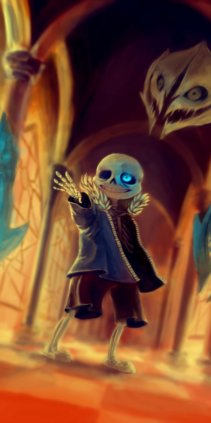 Handy-Wallpaper Computerspiele, Undertale, Sans (Undertale) kostenlos herunterladen.