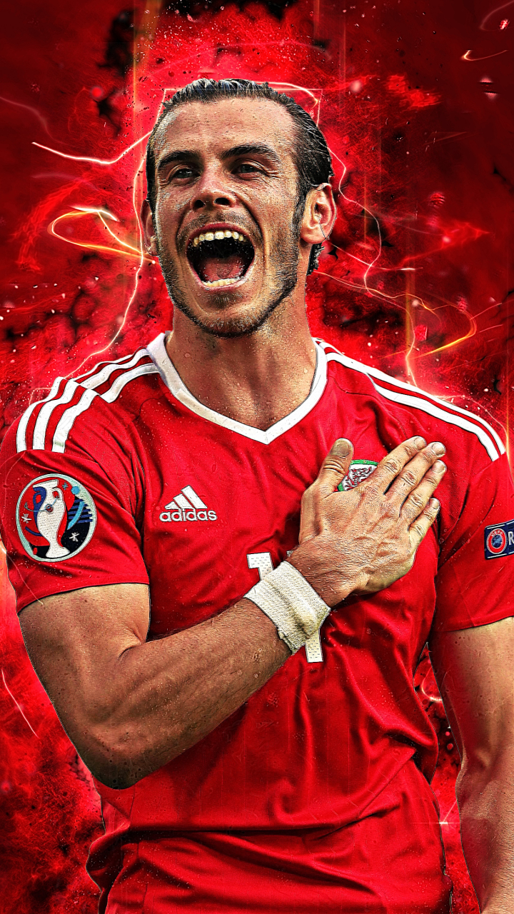 Handy-Wallpaper Sport, Fußball, Gareth Bale, Walisisch kostenlos herunterladen.
