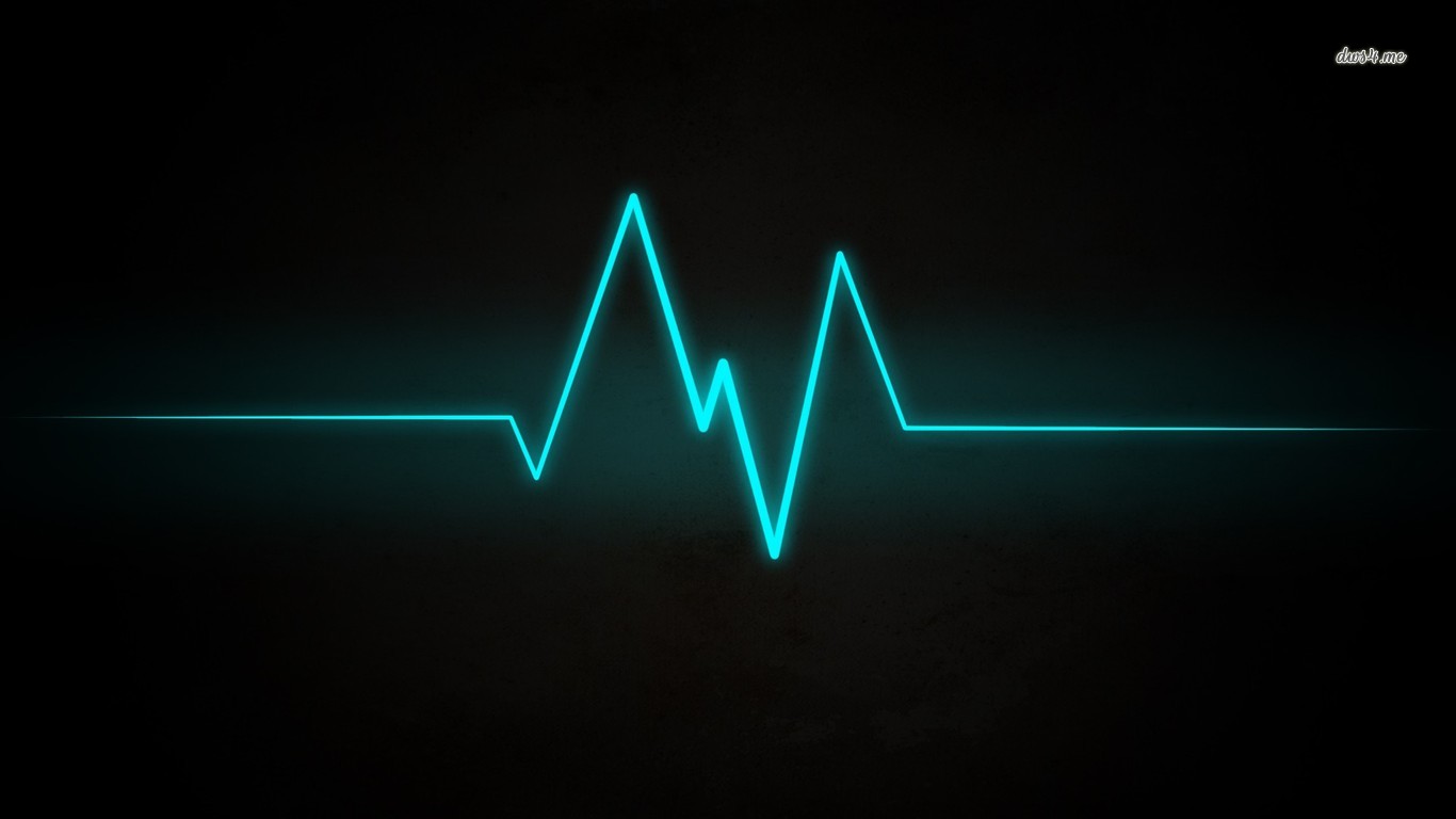 Download mobile wallpaper Technology, Heartbeat Wave for free.