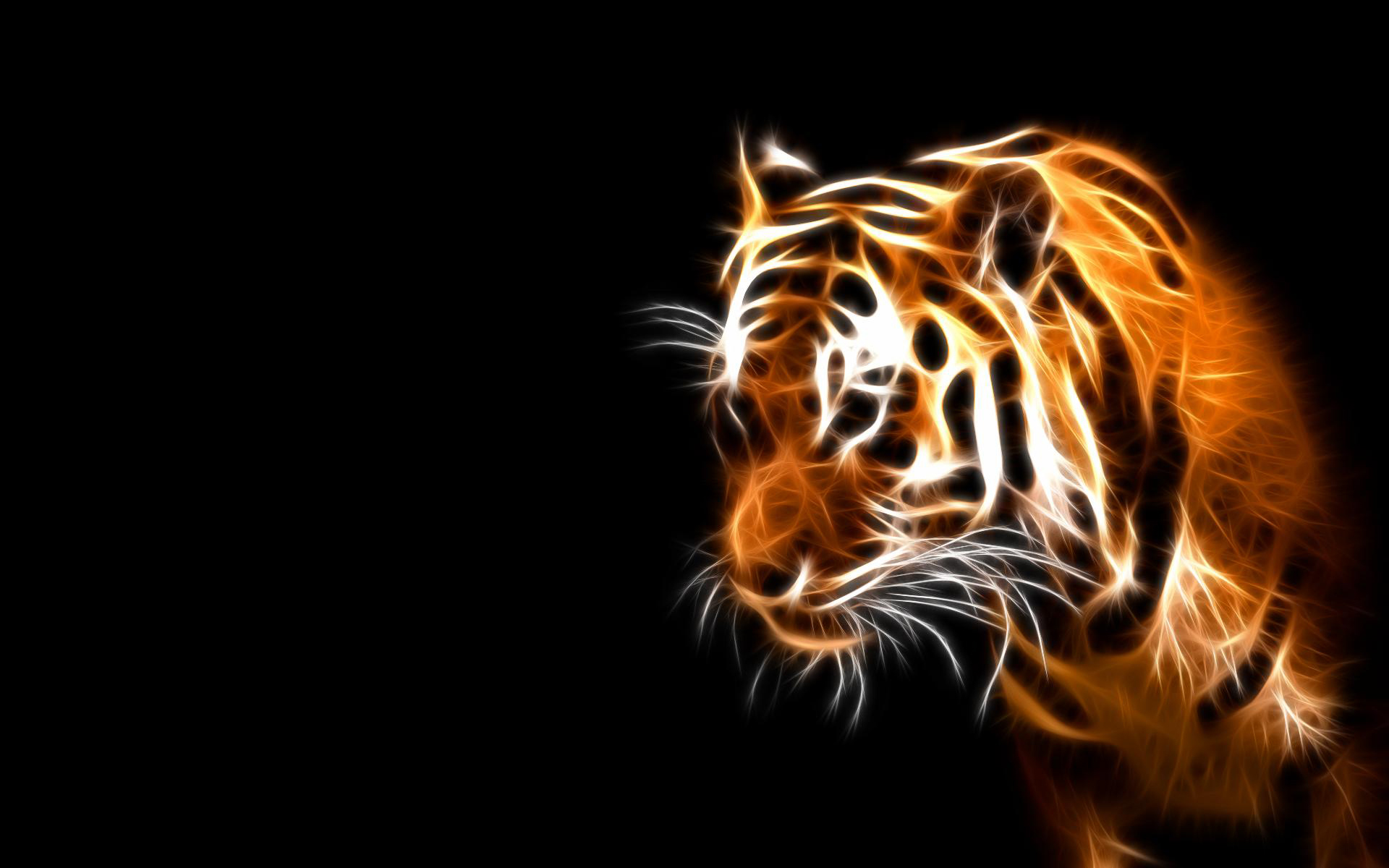Descarga gratuita de fondo de pantalla para móvil de Animales, Tigre, Artístico.