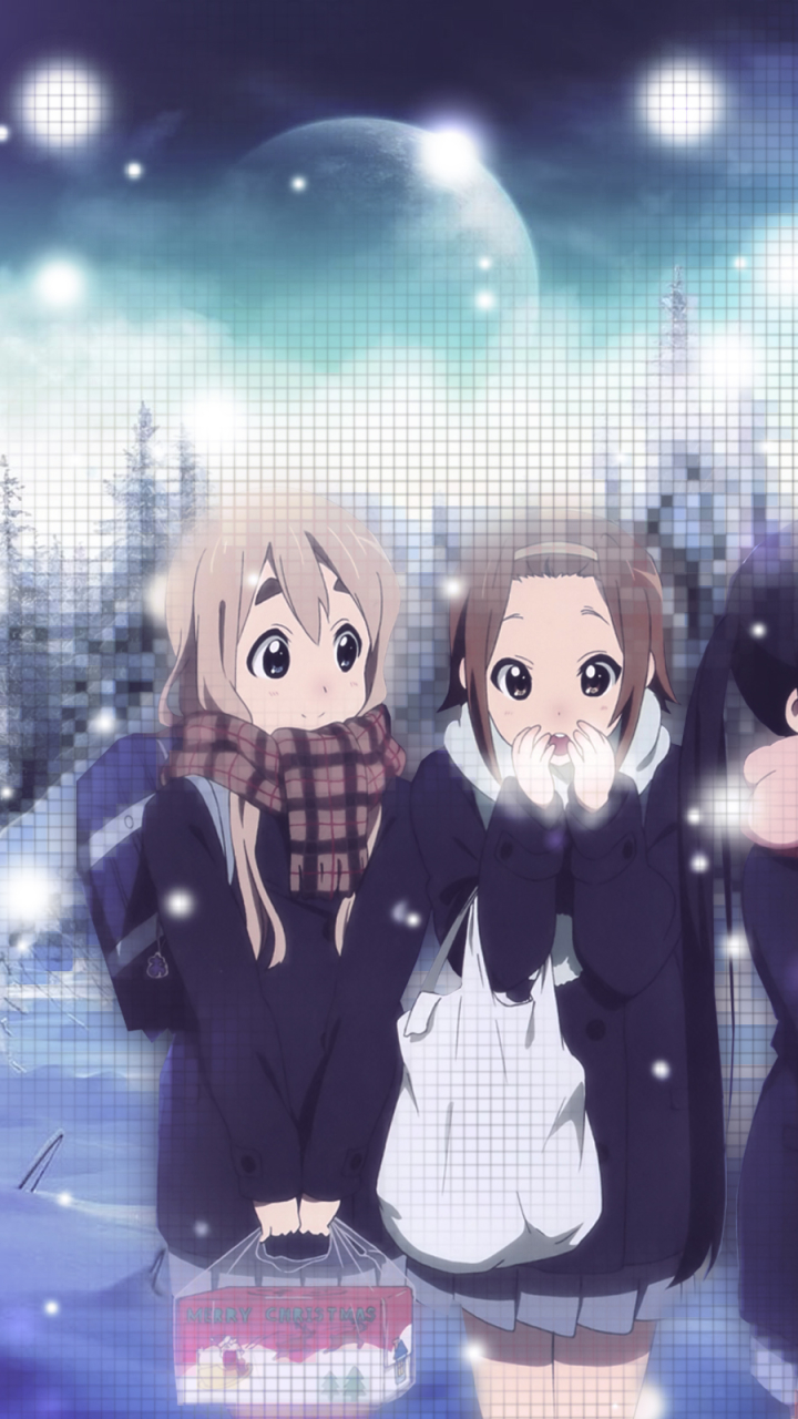 Download mobile wallpaper Anime, Snow, K On! for free.