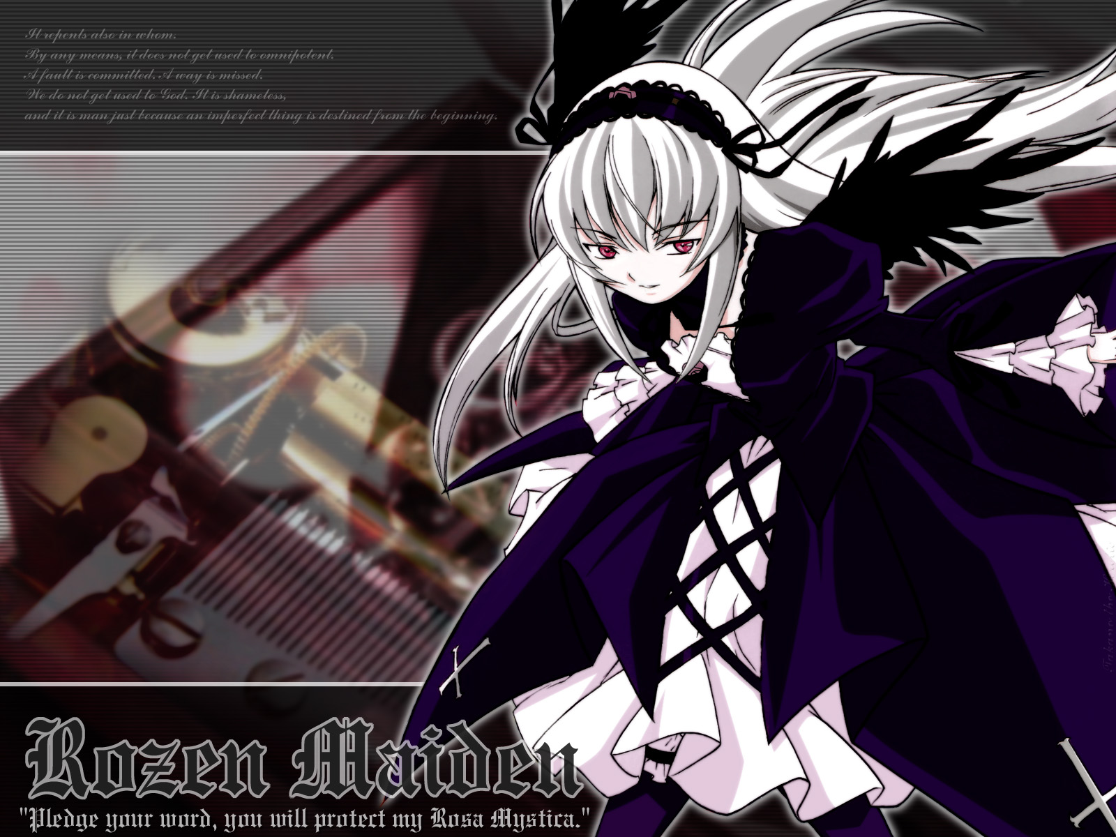 Téléchargez gratuitement l'image Animé, Rozen Maiden sur le bureau de votre PC