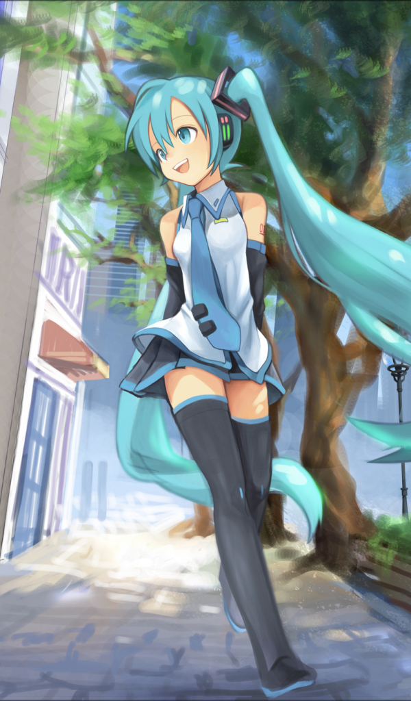 Download mobile wallpaper Anime, Vocaloid, Hatsune Miku for free.