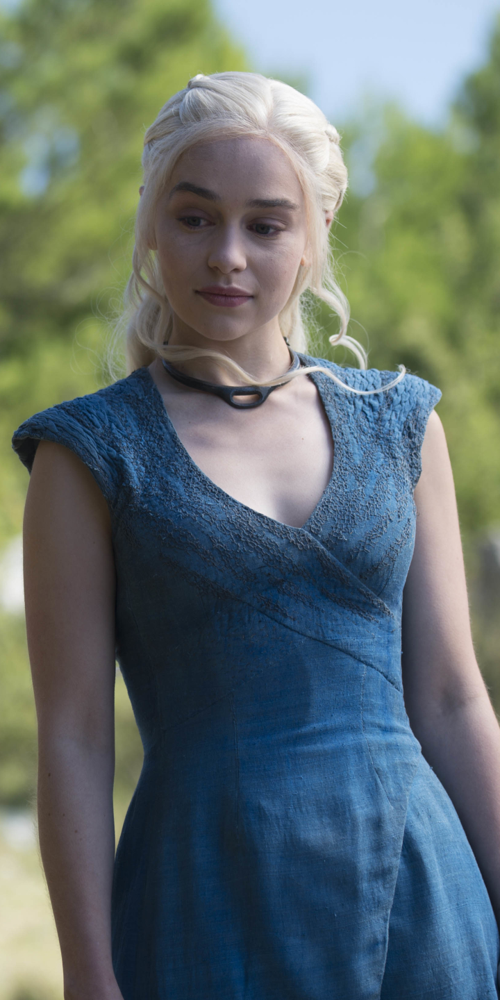 Baixar papel de parede para celular de Programa De Tv, A Guerra Dos Tronos, Daenerys Targaryen, Emilia Clarke gratuito.