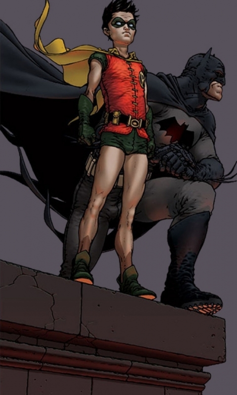 Descarga gratuita de fondo de pantalla para móvil de Historietas, The Batman, Hombre Murciélago, Robin (Dc Cómics).