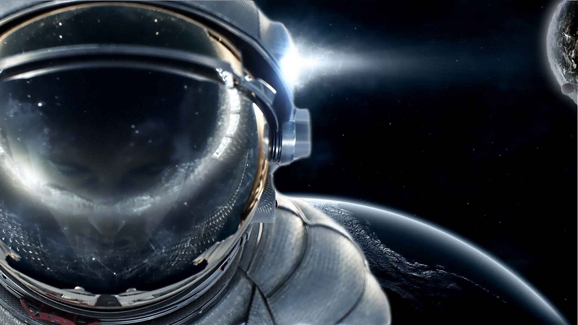 Descarga gratuita de fondo de pantalla para móvil de Astronauta, Ciencia Ficción.