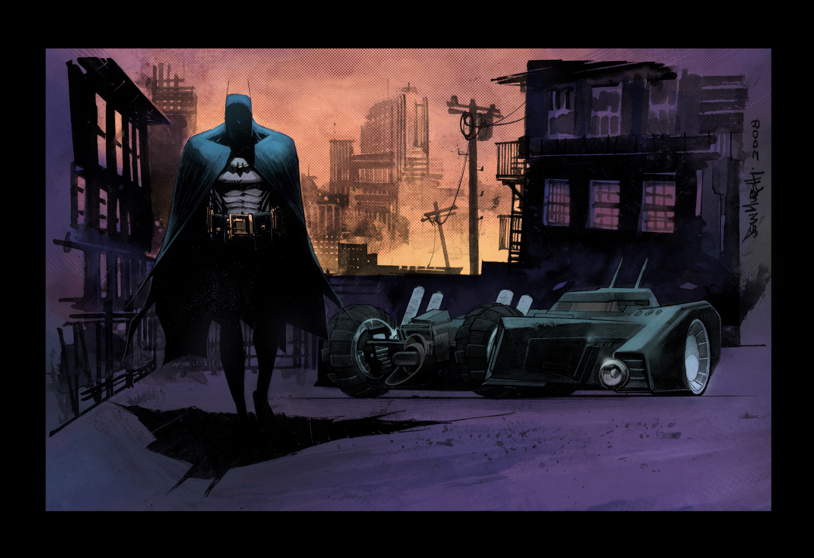 Handy-Wallpaper The Batman, Comics kostenlos herunterladen.