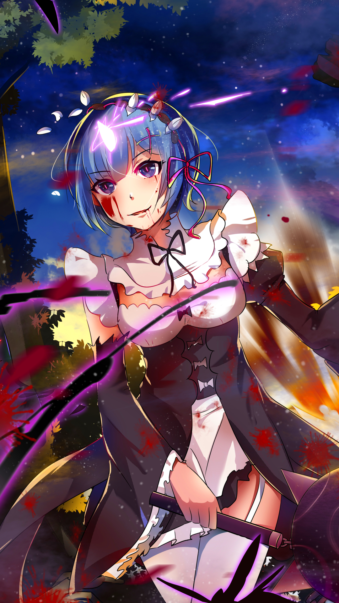 Descarga gratuita de fondo de pantalla para móvil de Animado, Re:zero Comenzando La Vida En Otro Mundo, Rem (Re: Cero).