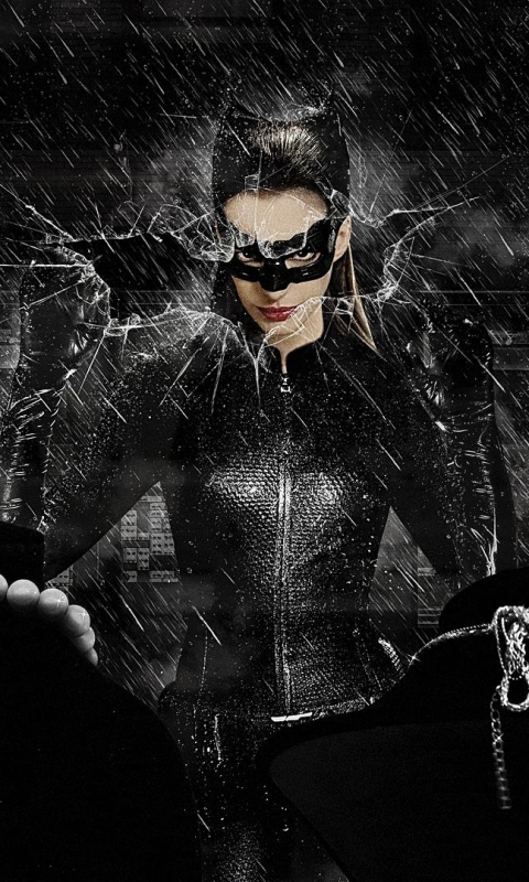 Baixar papel de parede para celular de Anne Hathaway, Filme, Selina Kyle, Homem Morcego, Mulher Gato, Batman: O Cavaleiro Das Trevas Ressurge gratuito.