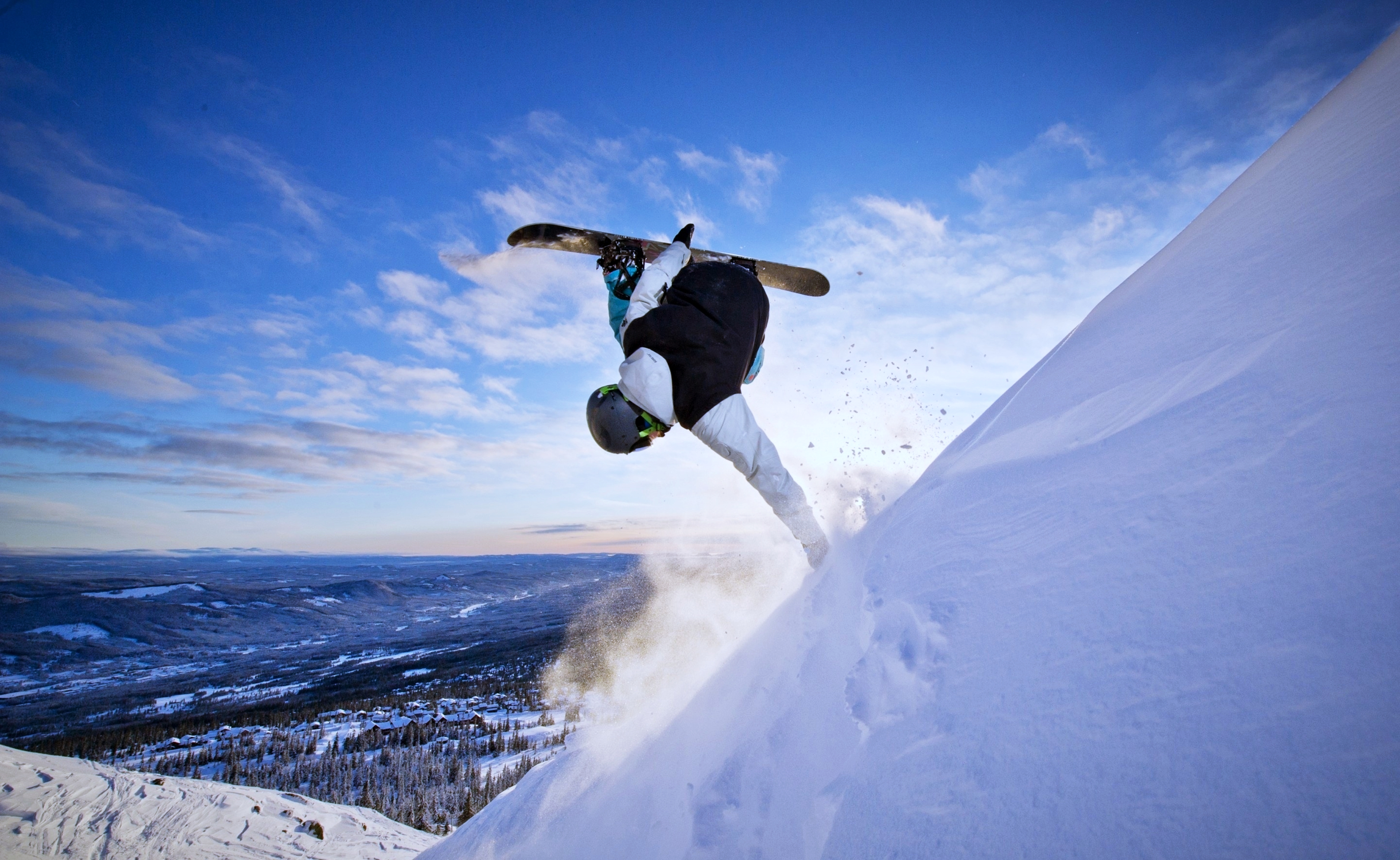 686876 Hintergrundbild herunterladen sport, snowboarden, schnee, winter - Bildschirmschoner und Bilder kostenlos