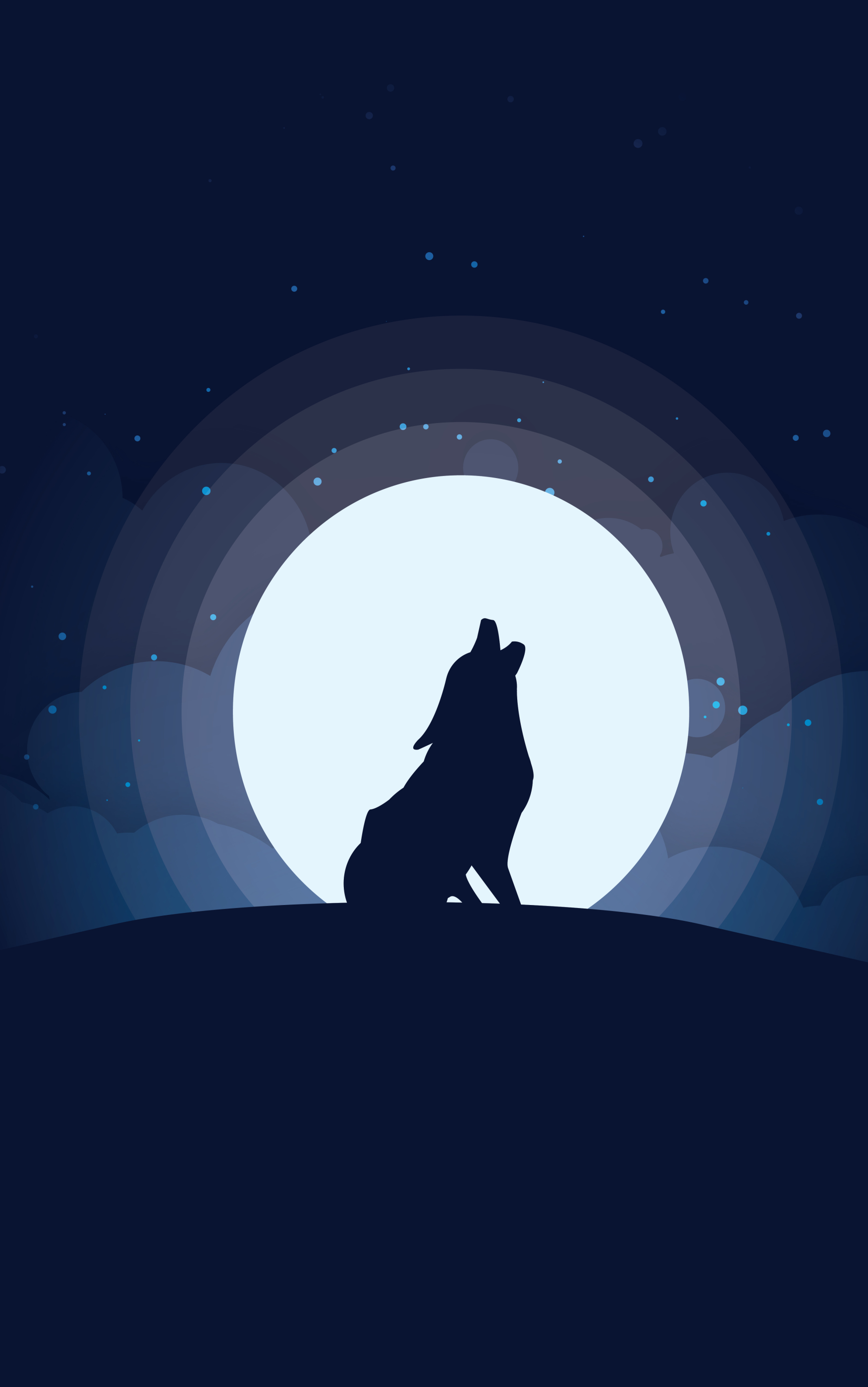 PCデスクトップに動物, オオカミ, 月, 狼, 夜, ハウリング画像を無料でダウンロード