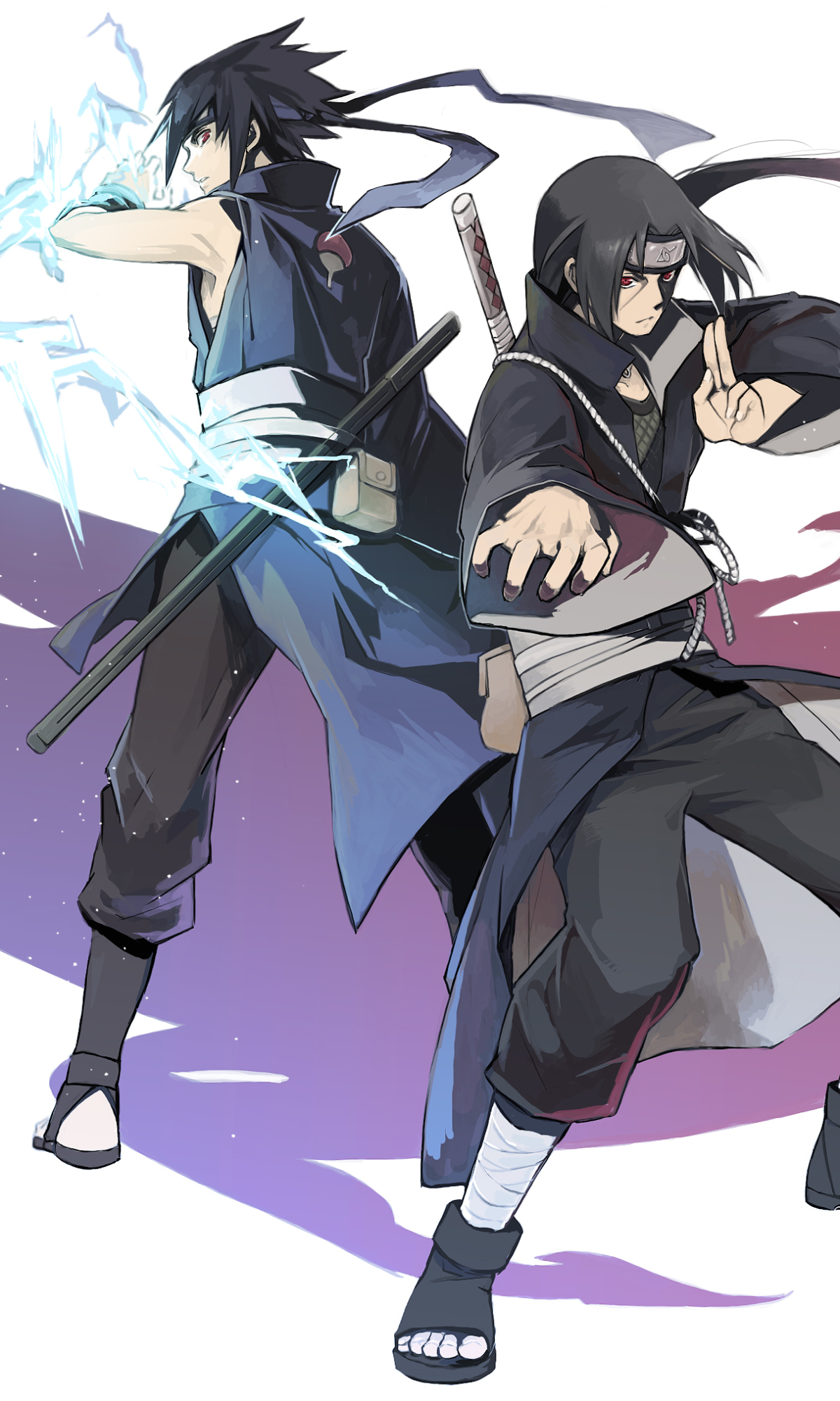 Download mobile wallpaper Anime, Naruto, Sasuke Uchiha, Itachi Uchiha for free.