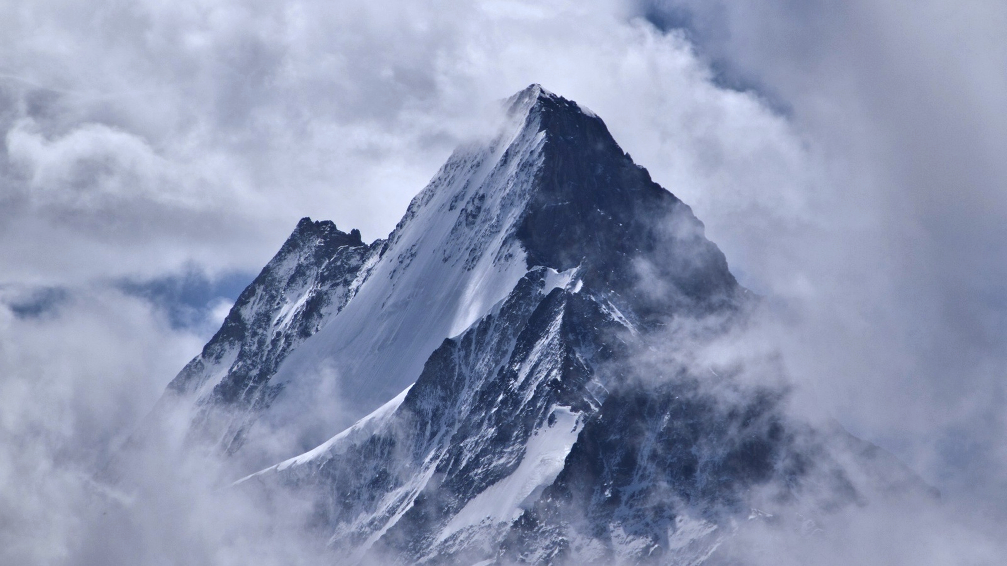 PCデスクトップに自然, 雪, 山, 地球, 山岳, クラウド画像を無料でダウンロード