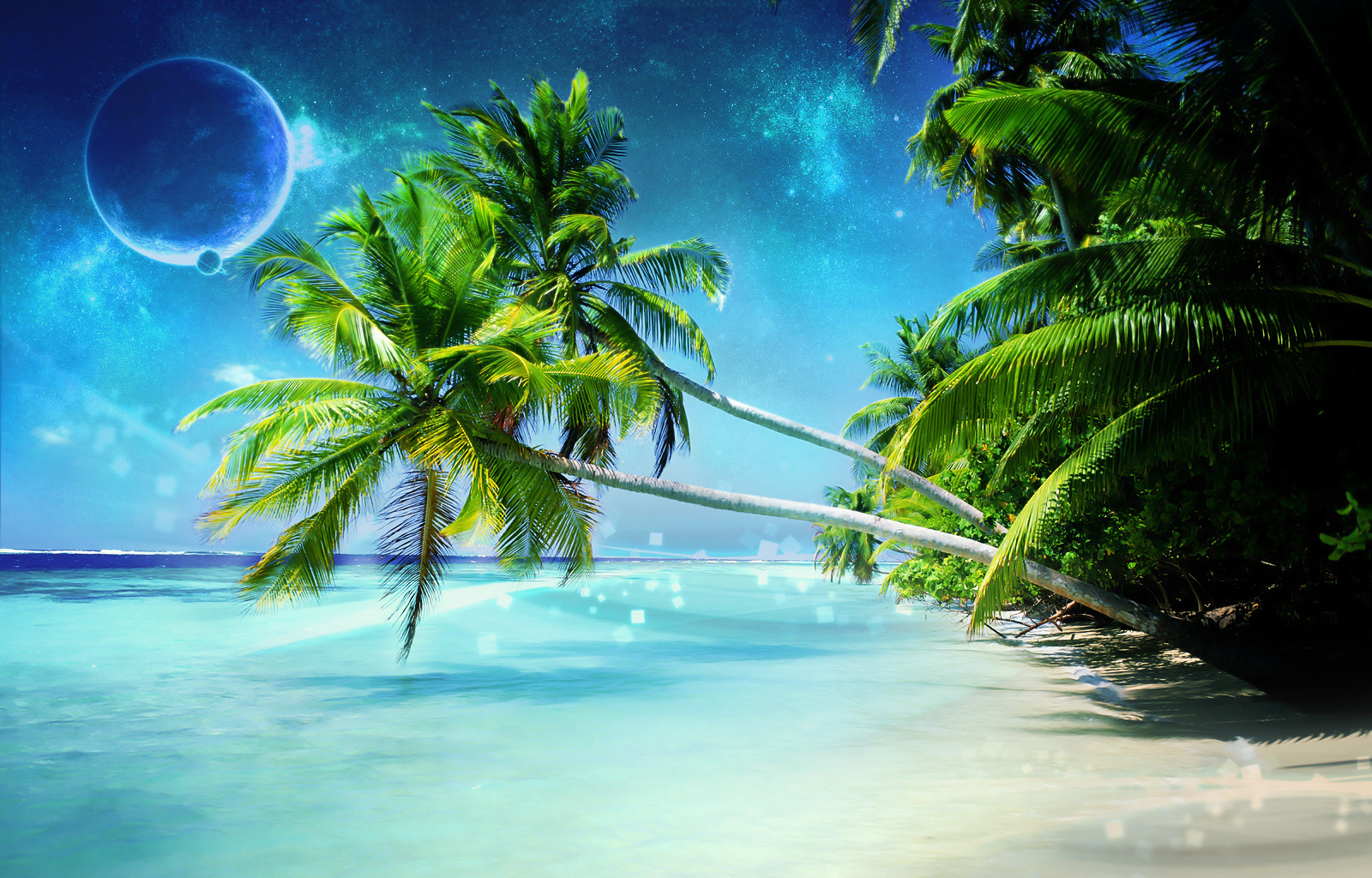 Free download wallpaper Beach, Earth, A Dreamy World on your PC desktop