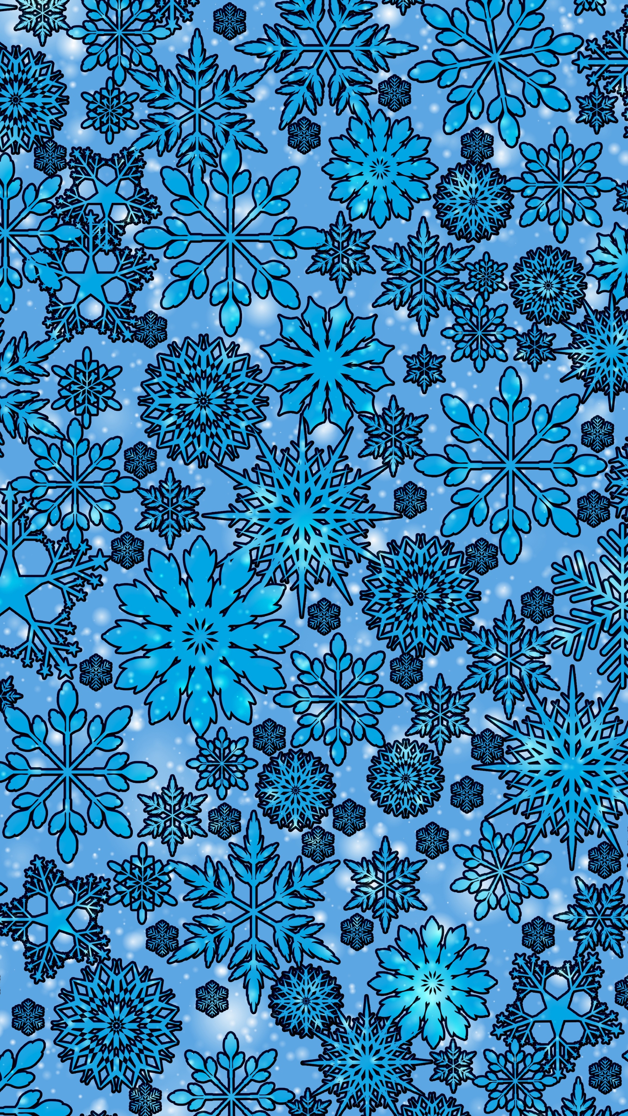 Download mobile wallpaper Pattern, Artistic, Snowflake for free.