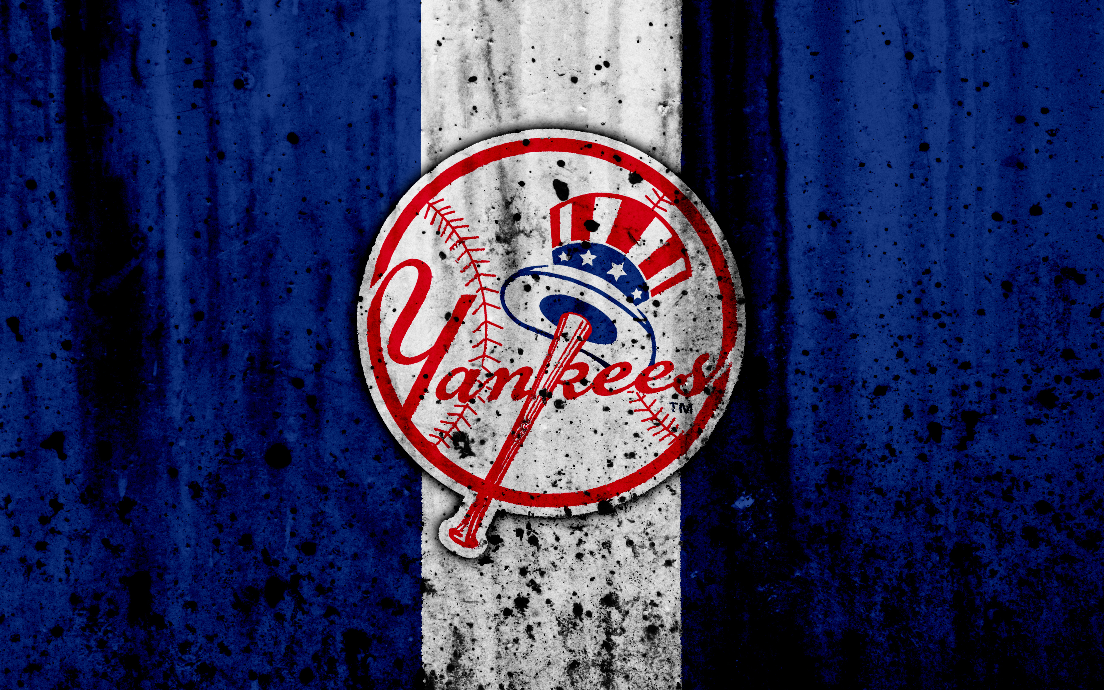 453055壁紙のダウンロードスポーツ, ニューヨークヤンキース, 野球, ロゴ, mlb-スクリーンセーバーと写真を無料で