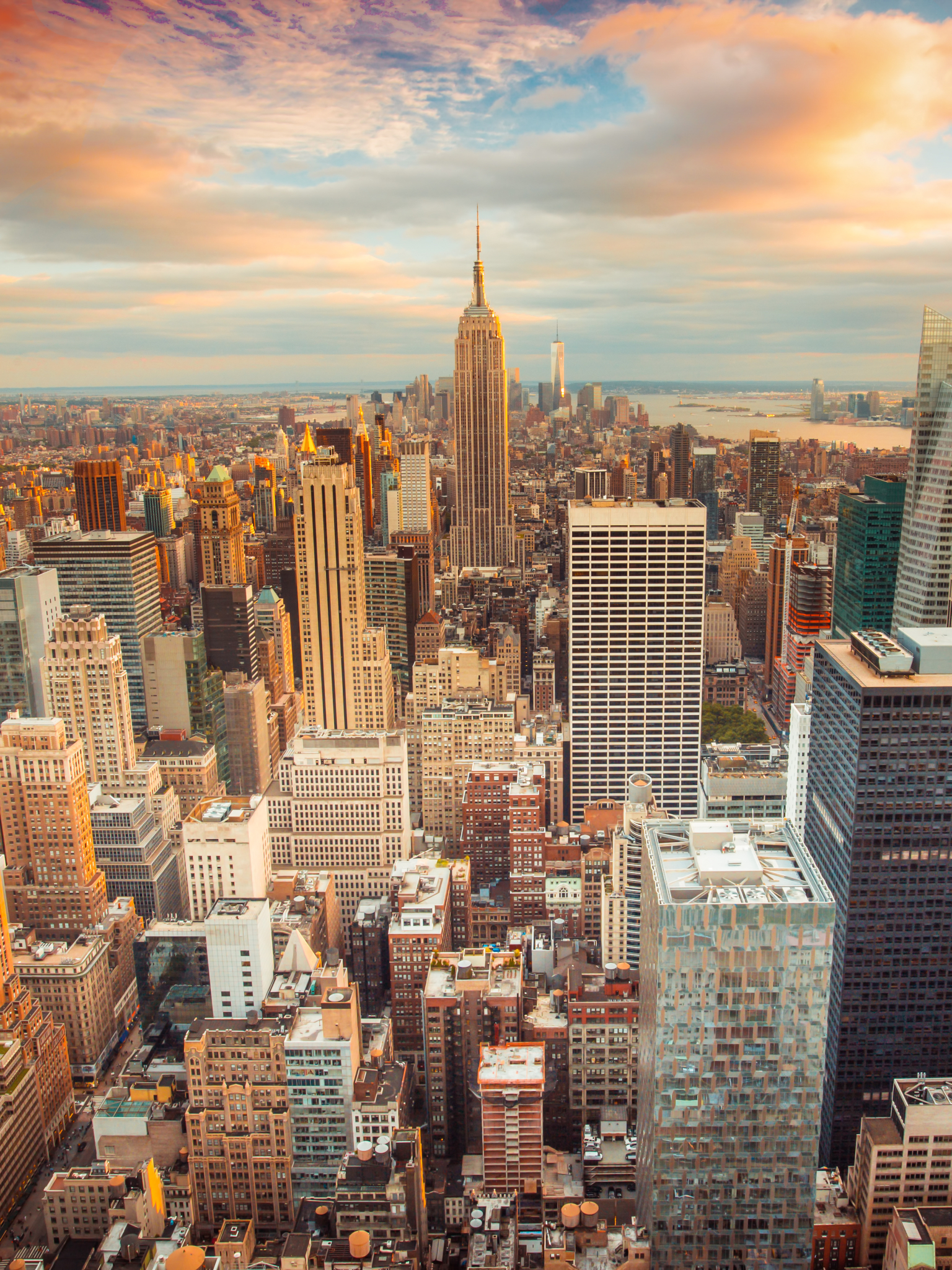 PCデスクトップに都市, 街, 超高層ビル, 建物, ニューヨーク, アメリカ合衆国, マンメイド, 街並み画像を無料でダウンロード